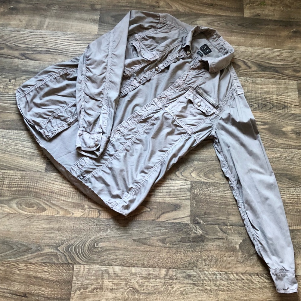 Armani Exchange Army Style Button Down